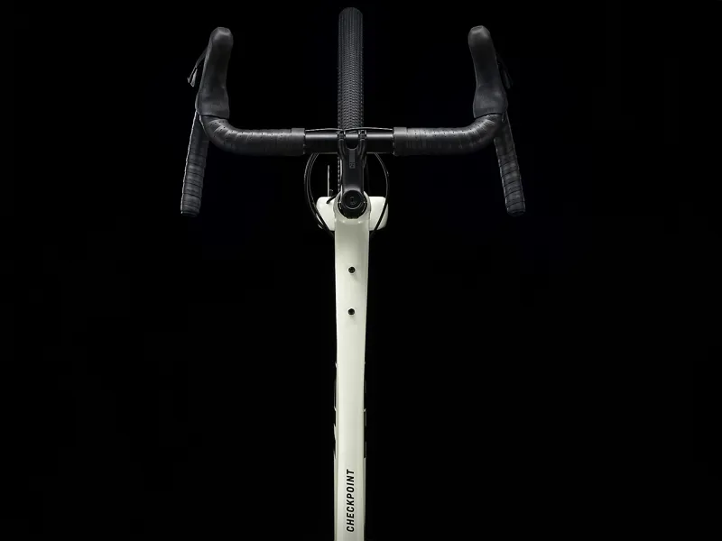 TREK Checkpoint ALR 5 Gravel Bike in Era White and Trek Black-4